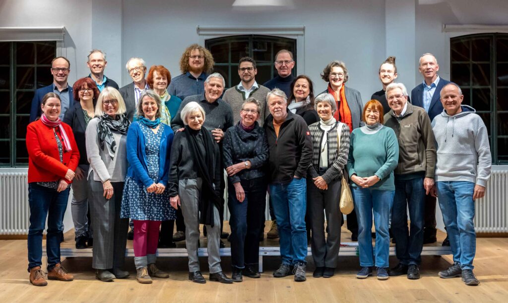 Gruppenfoto unserer Gründungsmitglieder AmperWoGe Wohnbaugenossenschaft